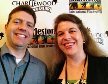 Brian and Jocelyn Rish at Charleston International Film Festival